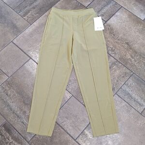 Athleta Vienna Slim Athleisure Pants Size 0/P Olive Green Army Green